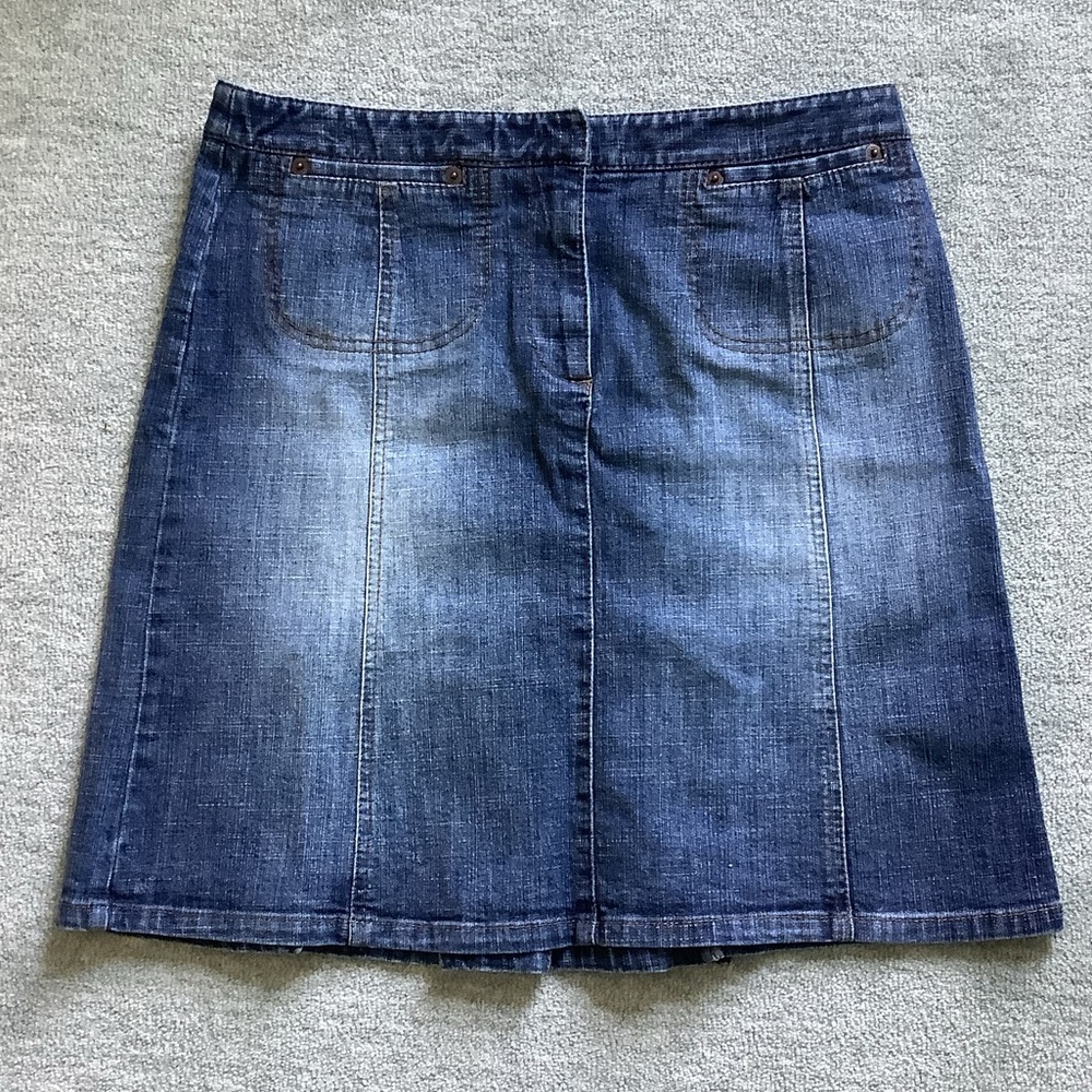 Ann Taylor LOFT Stretch Denim Skirt Sz. 6P